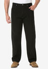 Wrangler® Relaxed Fit Classic Jeans, BLACK DENIM, hi-res image number null