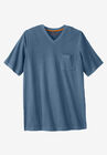 Boulder Creek® Heavyweight Pocket V-Neck Tee, , hi-res image number null