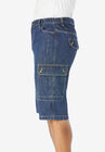 Liberty Blues™ Denim Cargo Shorts, , alternate image number null