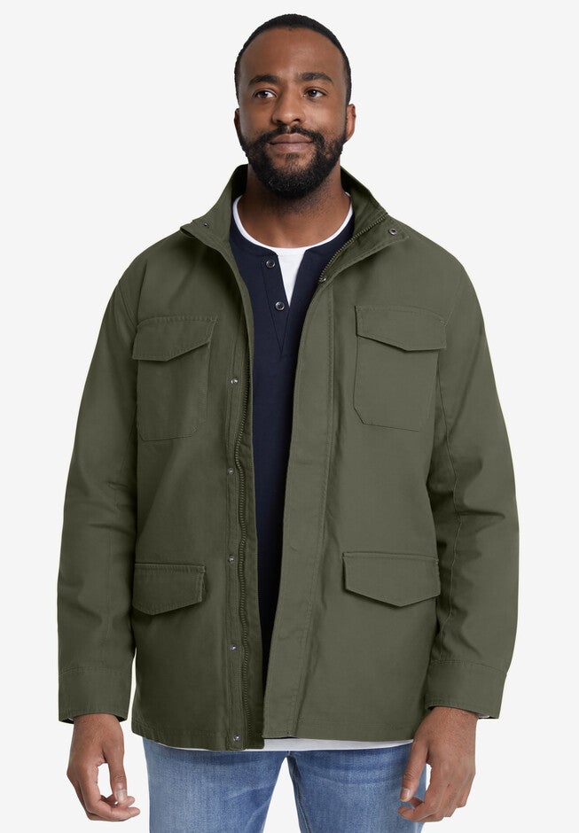 Wilson Utility Jacket, OLIVE, hi-res image number 0