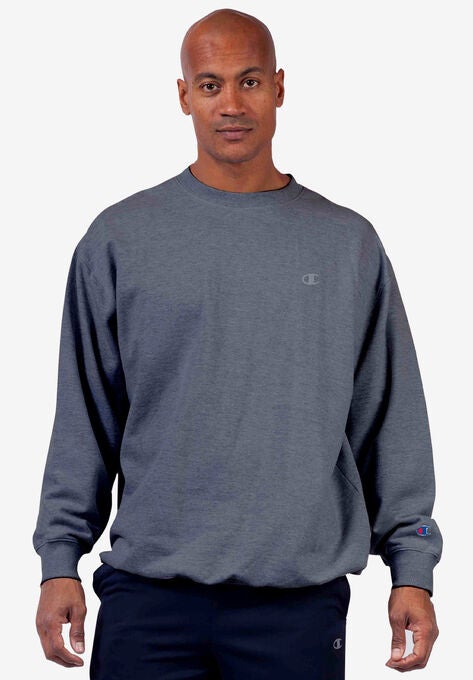 Champion® Fleece Crewneck Sweatshirt, CHARCOAL HEATHER, hi-res image number null