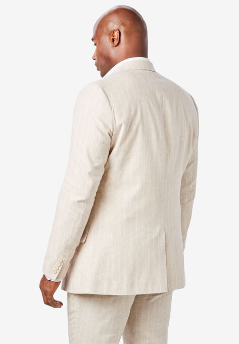 KS Island™ Linen Blend Two-Button Suit Jacket, , on-hover image number null