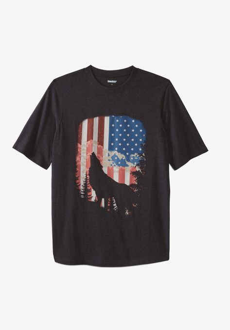 Americana Screen Tee, WOLF, hi-res image number null