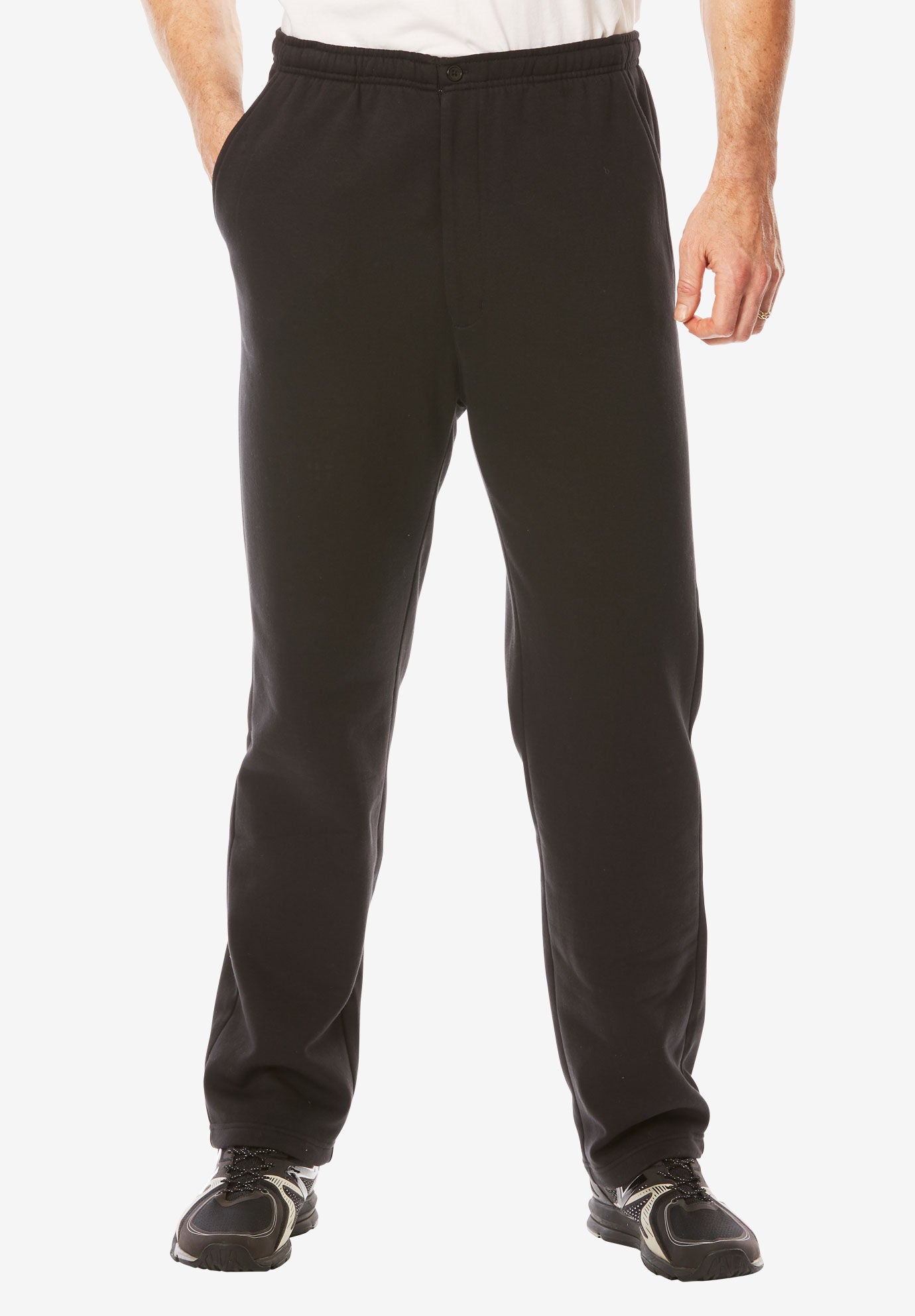 Sweatpants with button fly deals