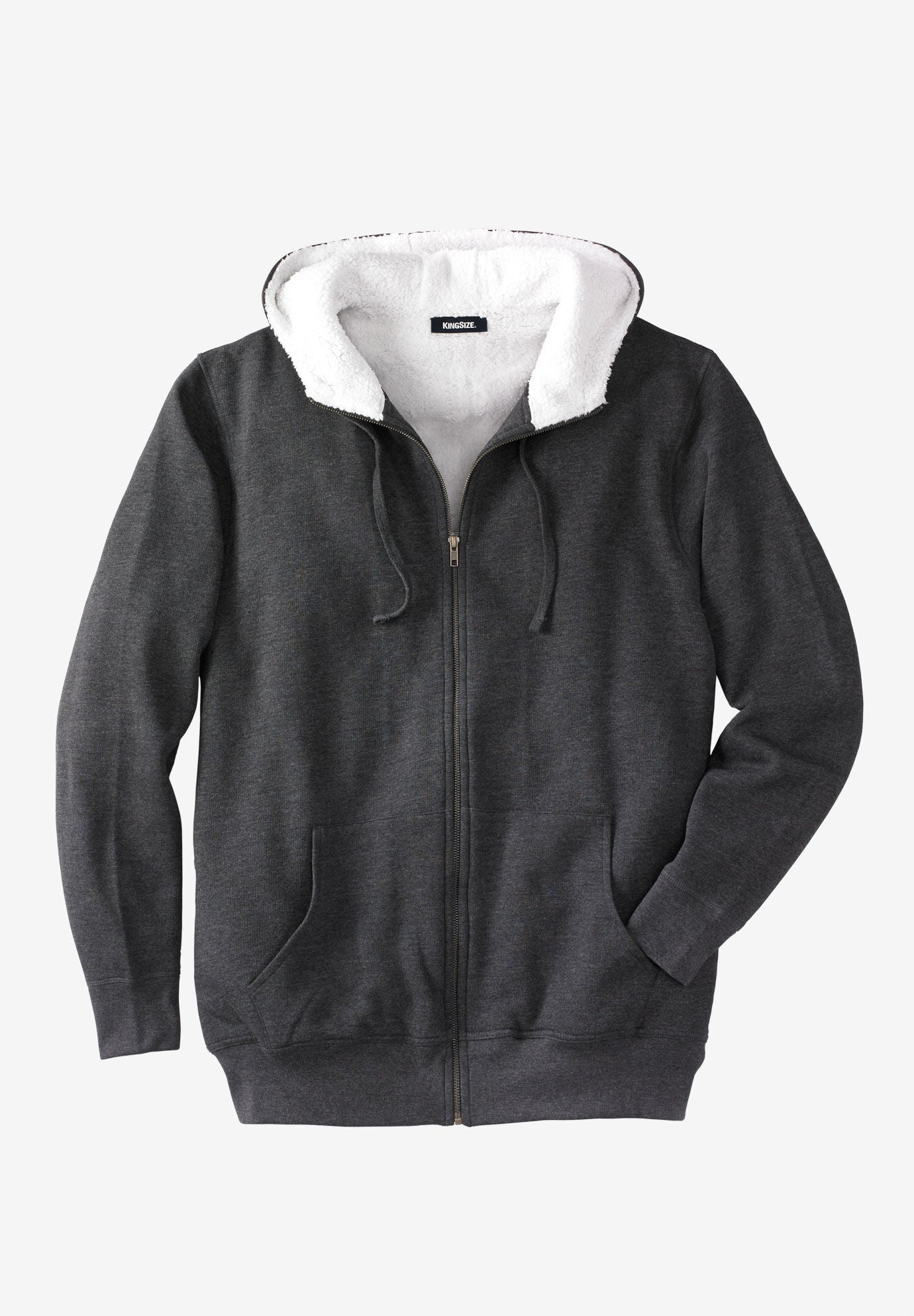 fleece zip hoodie