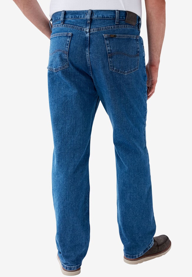 Straight Leg Regular Fit Jeans by Lee®, , on-hover image number null