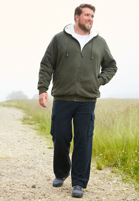 Explorer Plush Fleece Cargo Pants, , alternate image number null