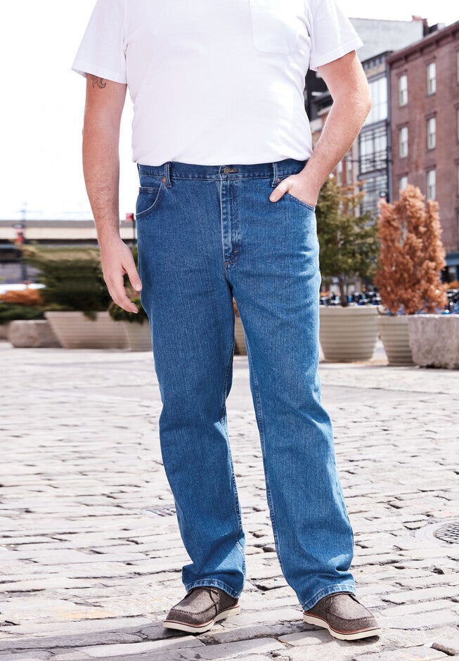 Straight Leg Regular Fit Jeans by Lee®, , alternate image number null