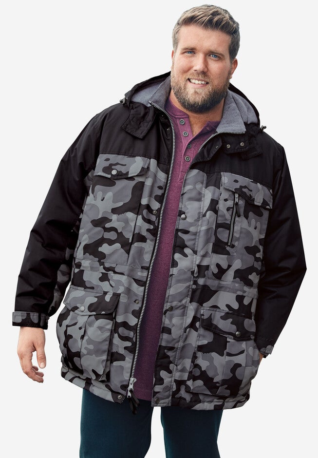 Boulder Creek® Colorblock Expedition Parka, , alternate image number 2