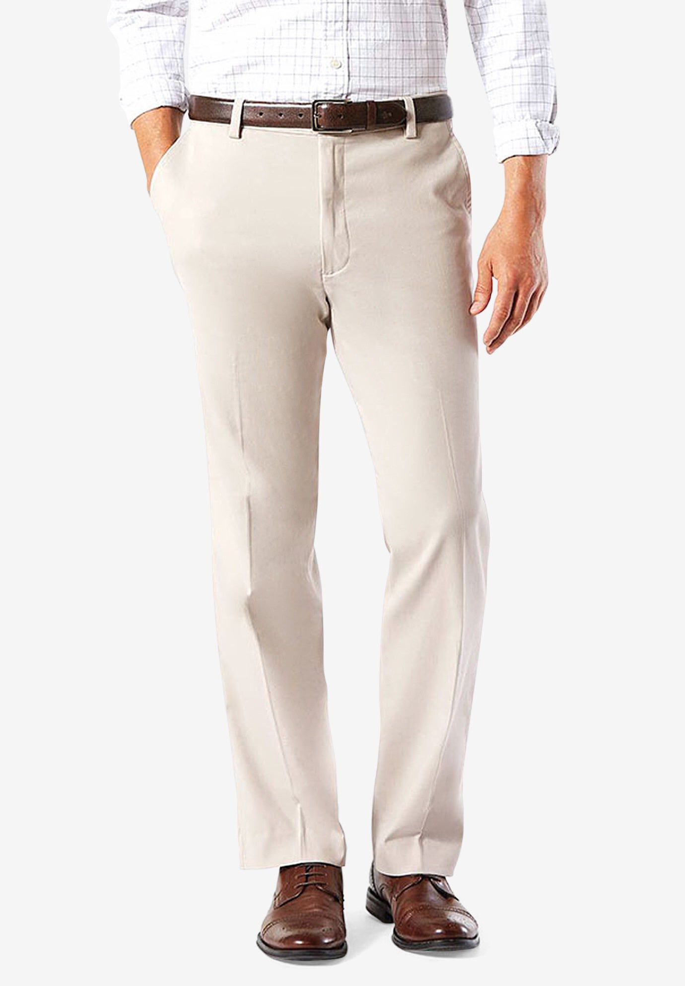 Dockers Easy Stretch Pants, CLOUD, hi-res image number 0