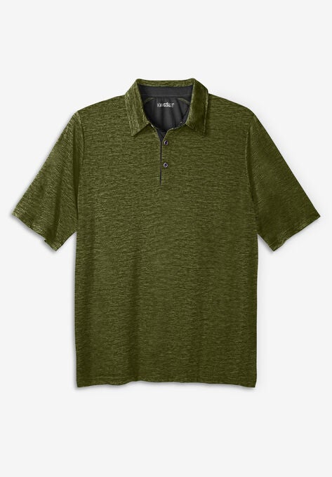 Moisture Wicking Polo, HUNTER MARL, hi-res image number null