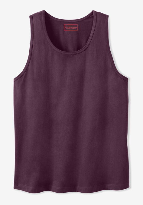 Heavyweight Cotton Tank, DEEP PURPLE, hi-res image number null
