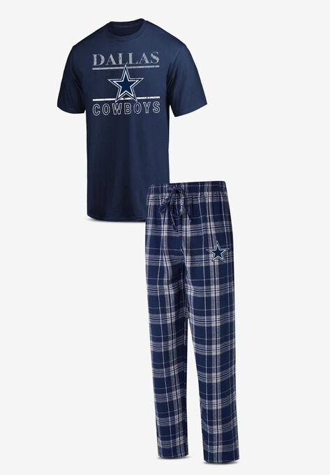 NFL® Flannel Pajama Set, DALLAS COWBOYS, hi-res image number null