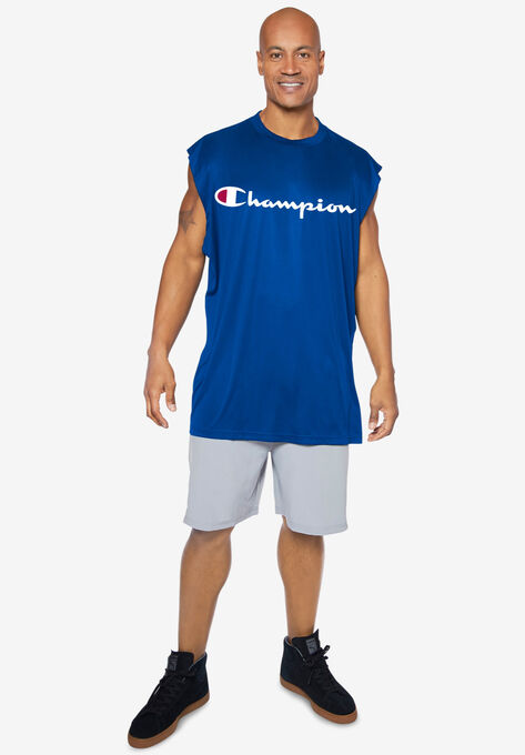 Champion® Script Logo Muscle Tee, ROYAL, hi-res image number null