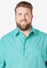 Striped Short-Sleeve Sport Shirt, , alternate image number null
