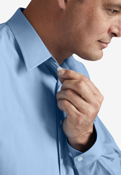 KS Signature No Hassle® Long-Sleeve Button-Down Collar Dress Shirt, , alternate image number null