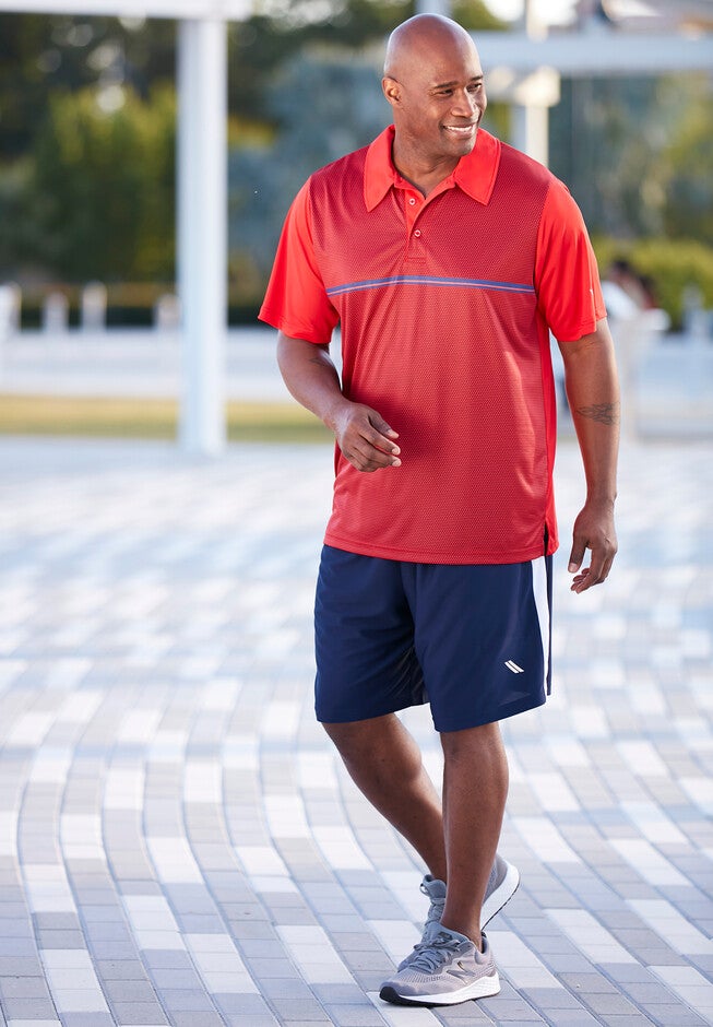 Performance Mesh Side Panel Shorts, , alternate image number null