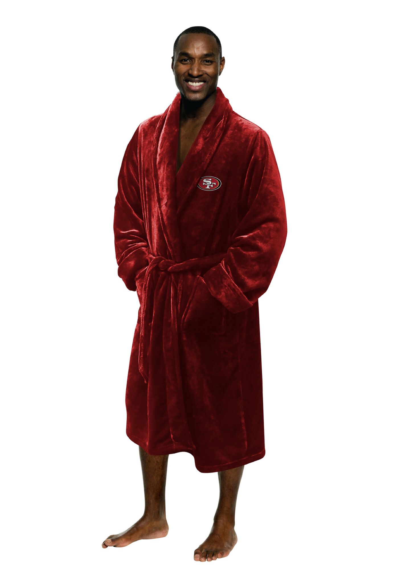 San Francisco 49ers Bathrobe, , on-hover image number 1