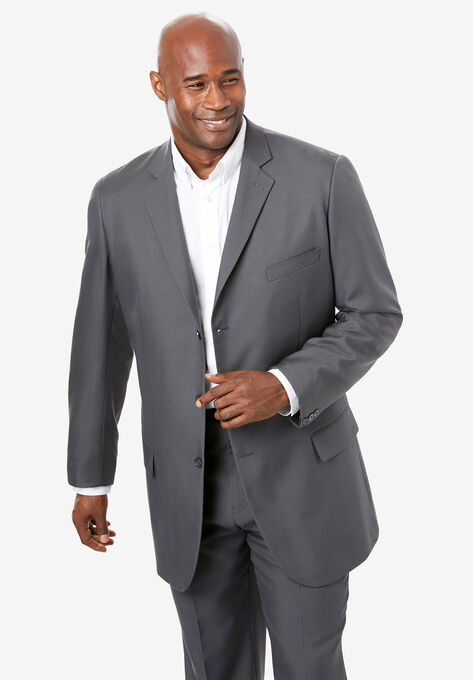KS Signature Easy Movement® Three-Button Jacket, GREY, hi-res image number null