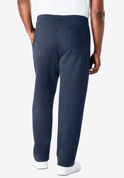Fleece Open-Bottom Sweatpants, , on-hover image number null