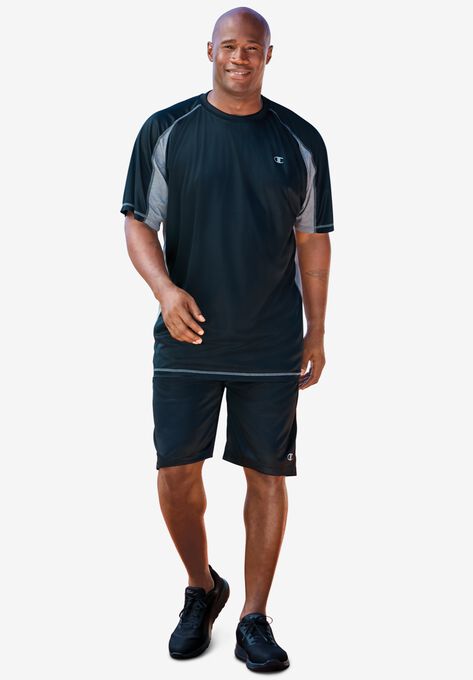 Colorblock Vapor® Performance Tee by Champion®, , alternate image number null