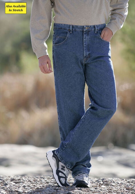 Wrangler® Relaxed Fit Stretch Jeans, , alternate image number null
