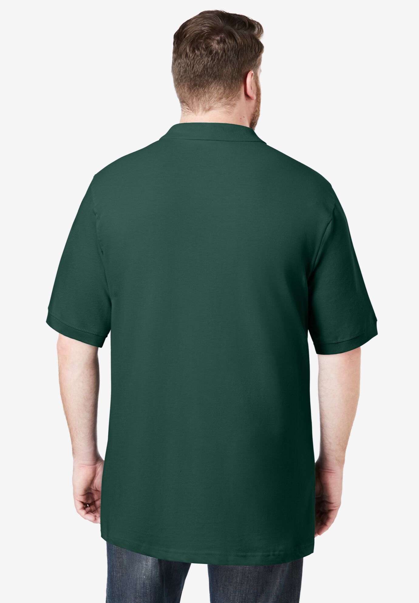 3-Pack Longer-Length Cotton Polos, ASSORTED COOLS, alternate image number 3