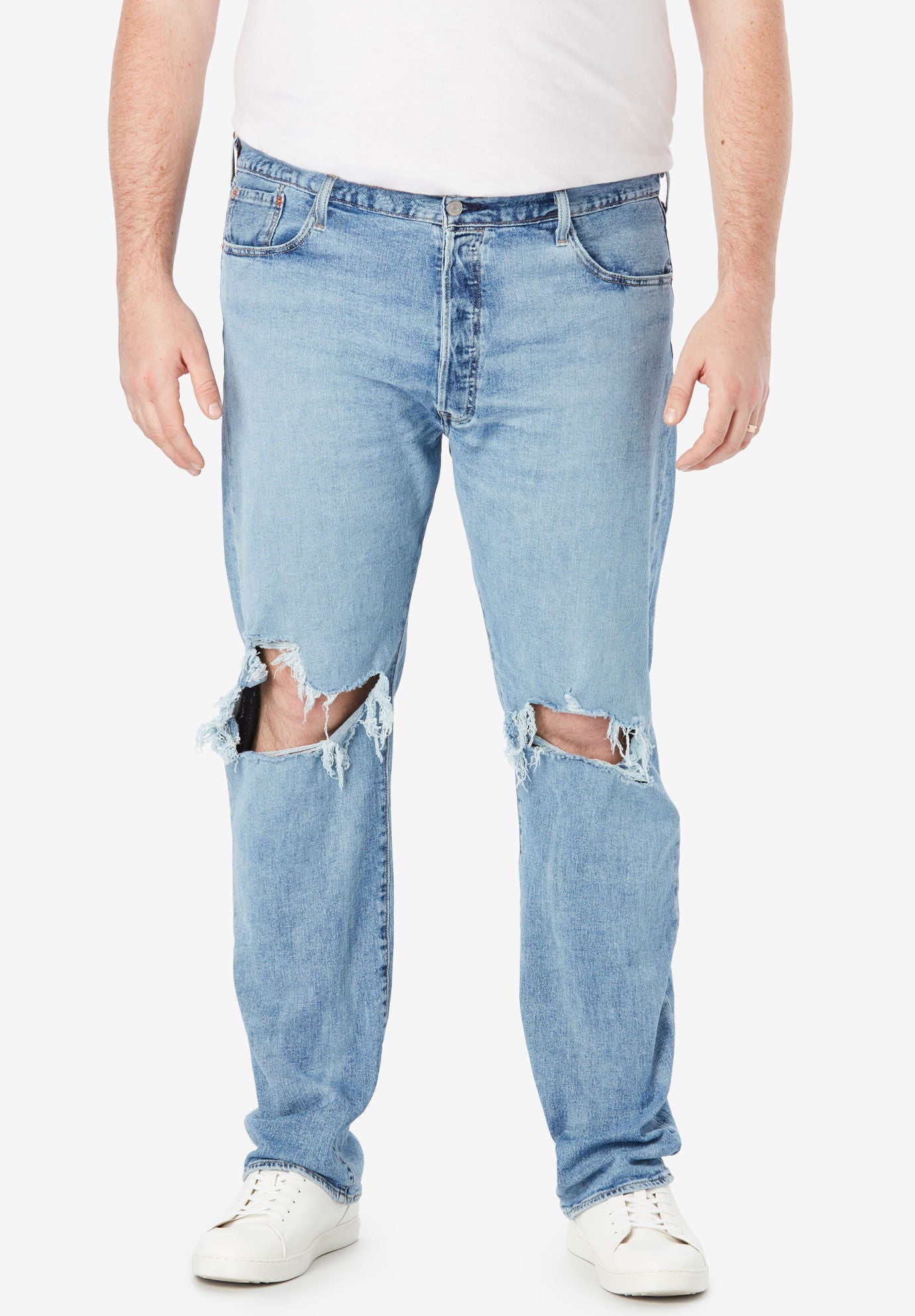 levis 501 original fit stretch