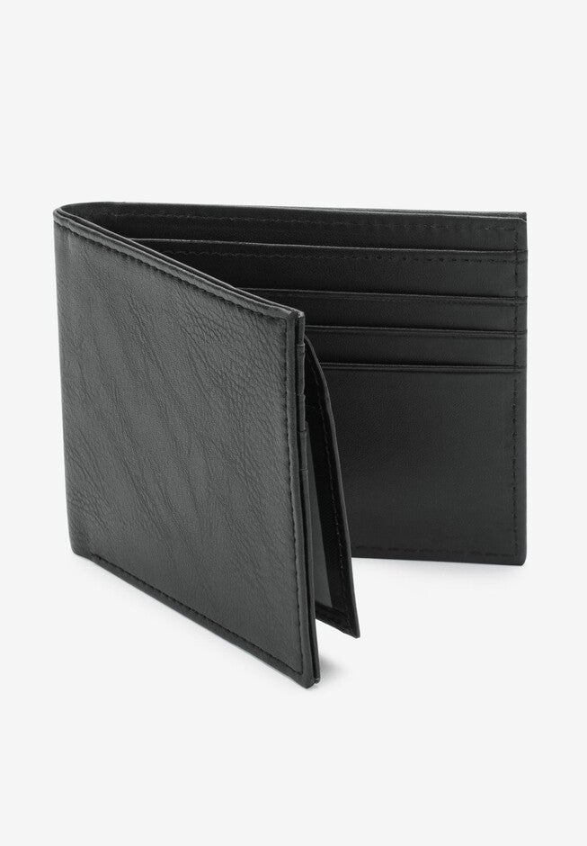 Slim Fold Wallet, BLACK, hi-res image number null