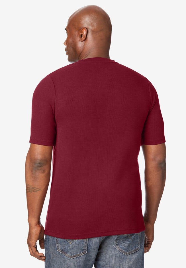 Ribbed Crewneck Tee, , alternate image number null