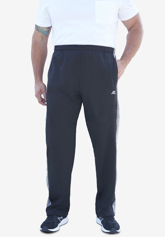 Poly Fleece Sweatpants by Russell Athletic®, BLACK CHARCOAL, hi-res image number null