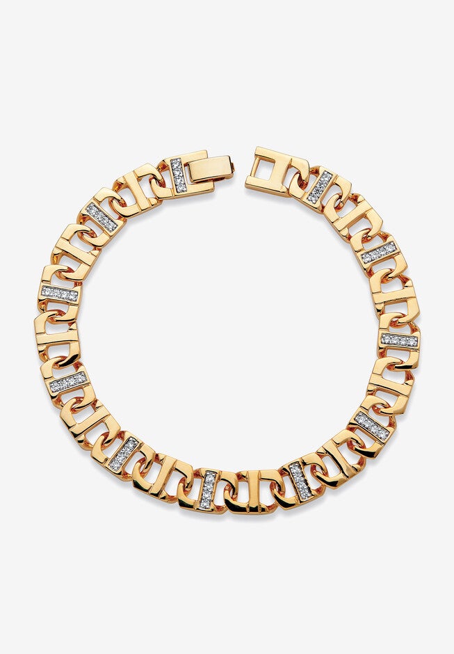 Gold-Plated Mariner Bracelet, GOLD, hi-res image number 0