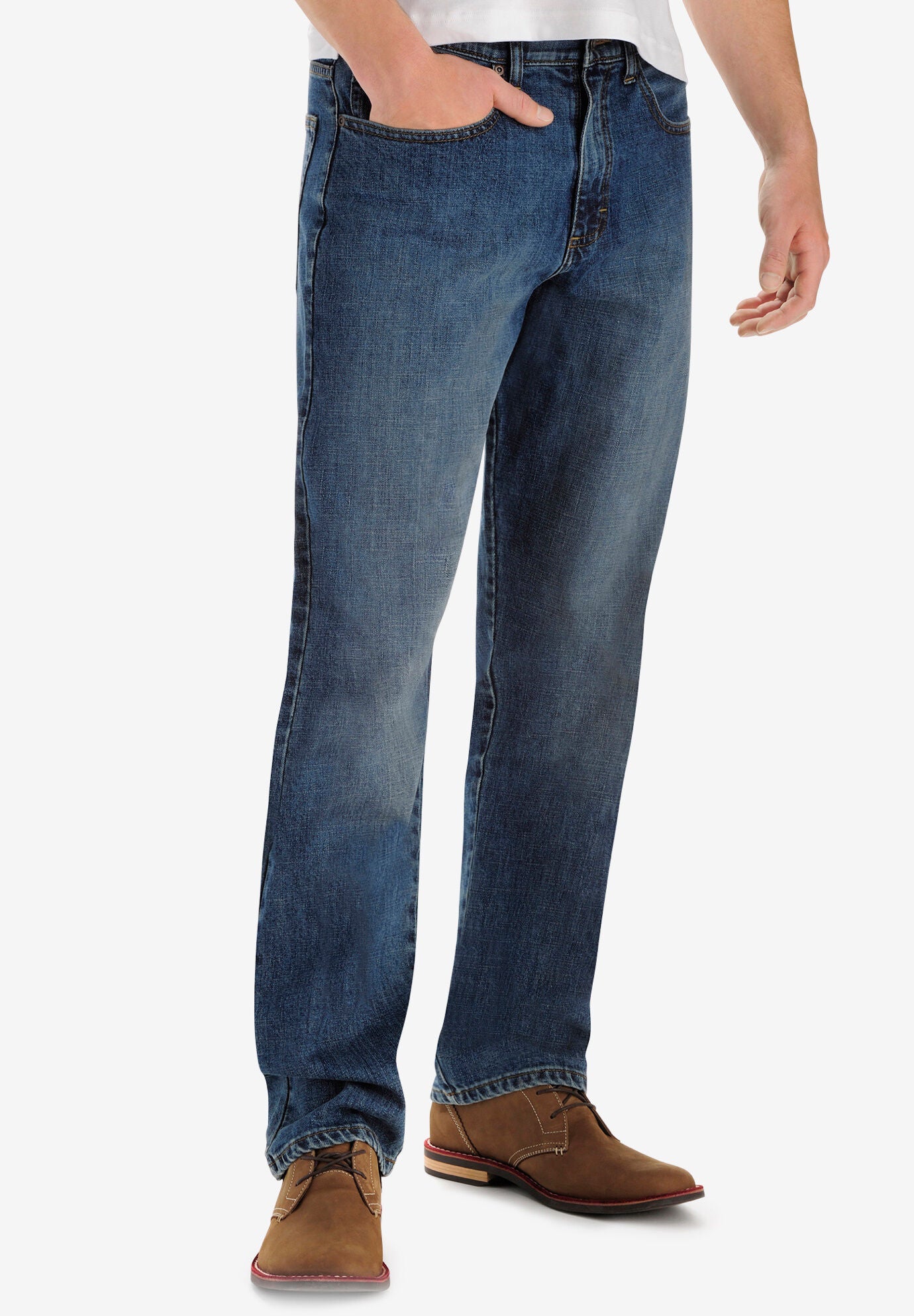 Lee&reg; Loose Fit 5-Pocket Jeans, DRIFTER, hi-res image number 0