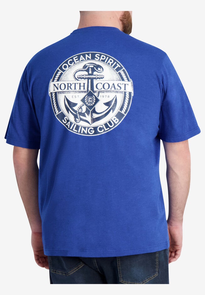 Chaps® Nautical Graphic Tee, , on-hover image number 1