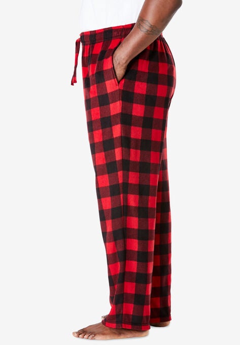 Microfleece Pajama Pants, , alternate image number null