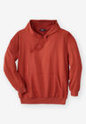 Fleece Pullover Hoodie, CLAY, hi-res image number null