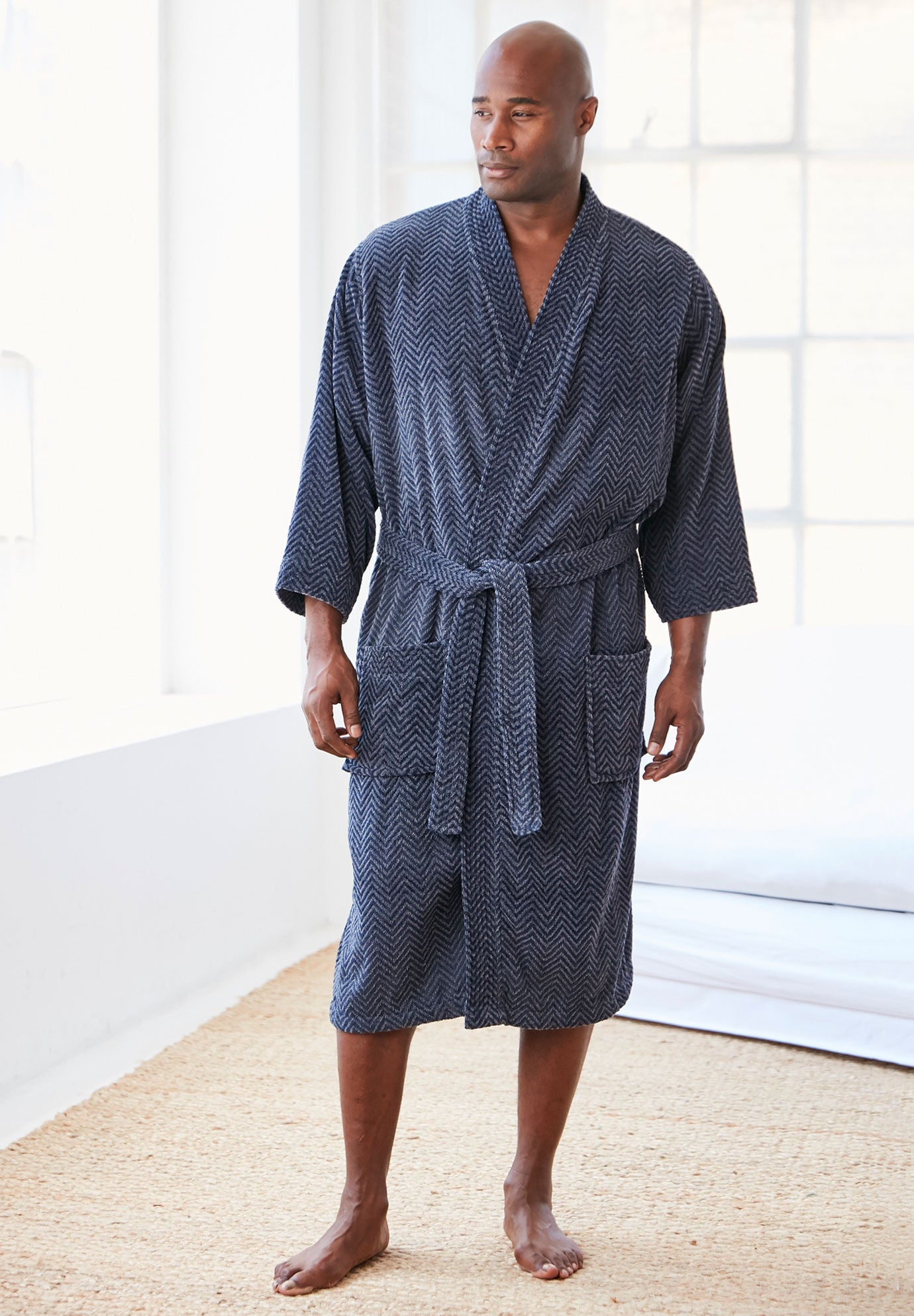 big and tall men's kimono