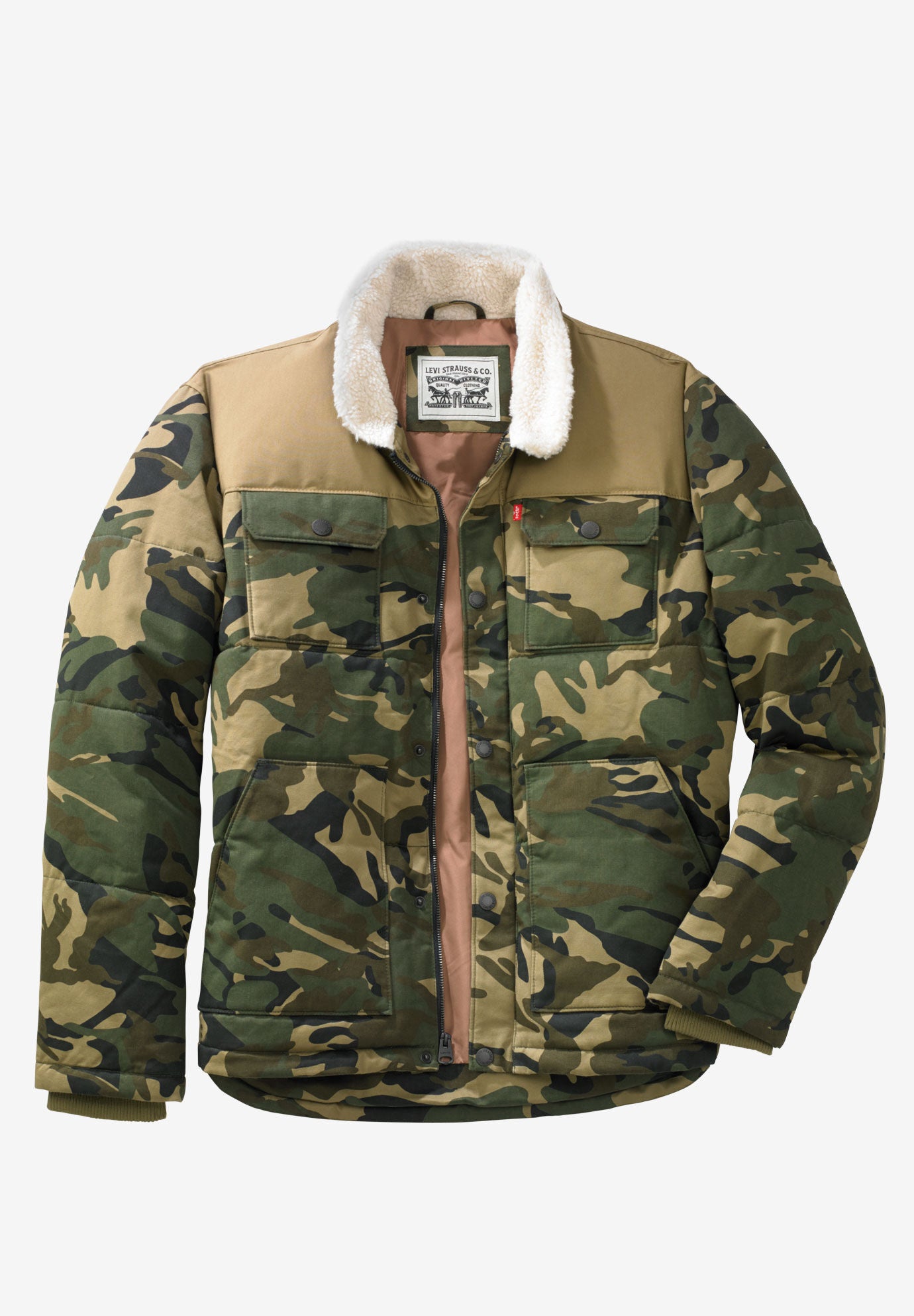 Levis woodsman puffer jacket Clearance