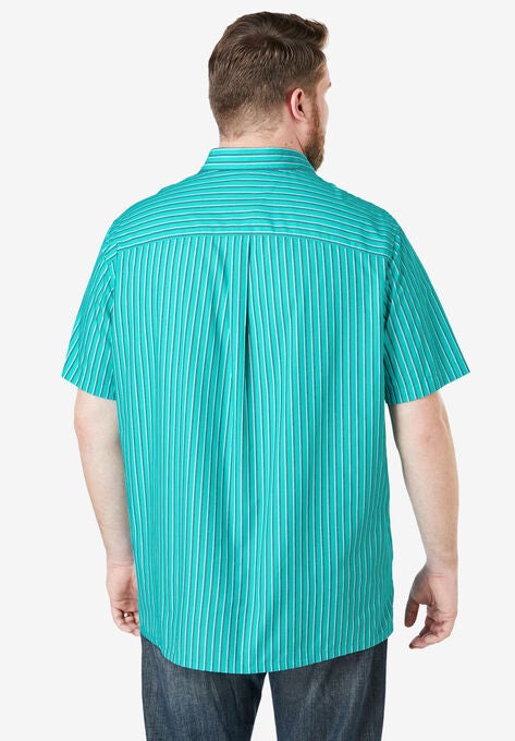 Striped Short-Sleeve Sport Shirt, , on-hover image number null
