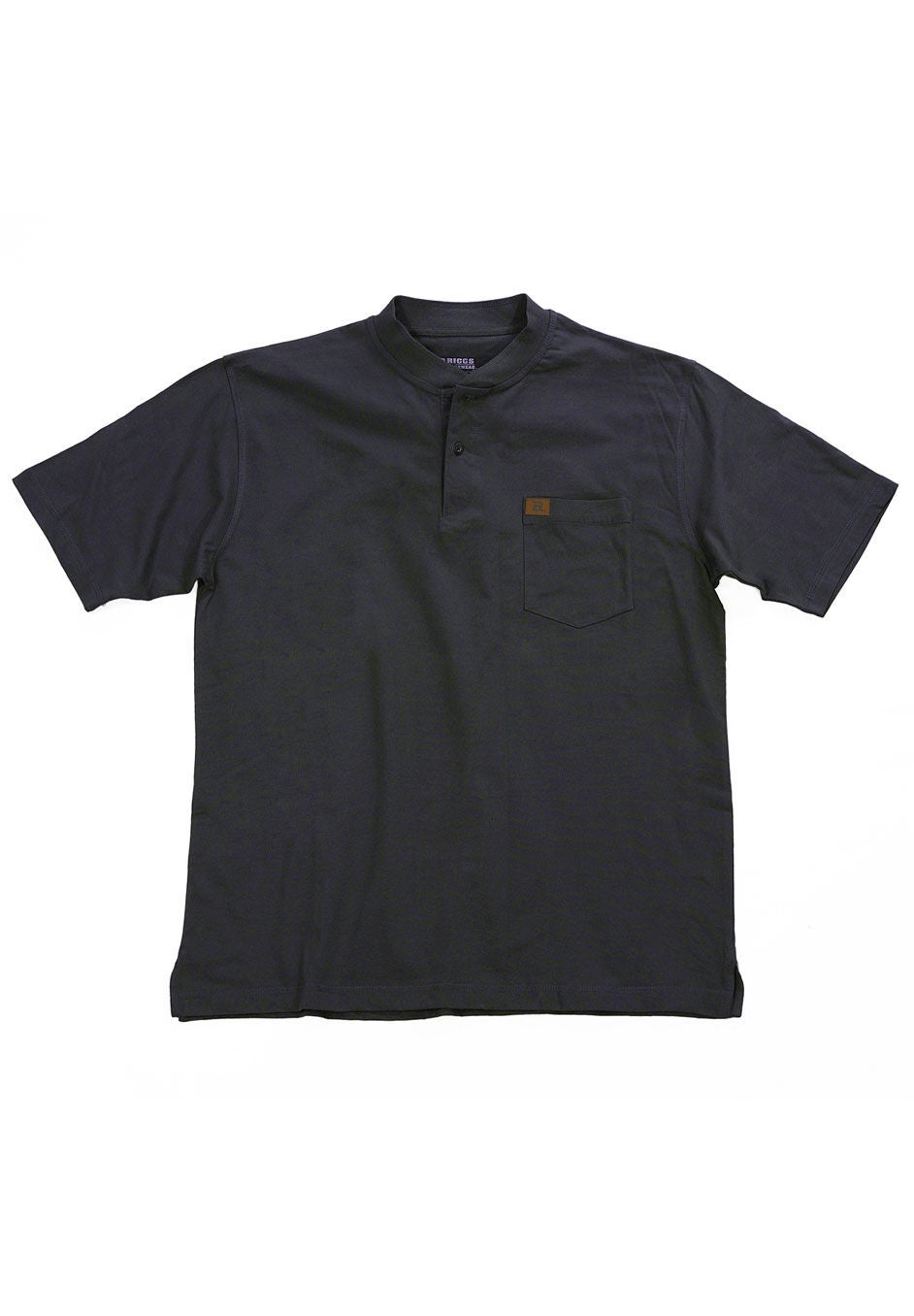 Short-Sleeve Henley Shirt, , alternate image number 2