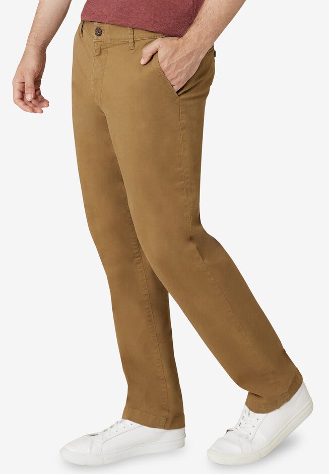 Chaps® Straight Fit Chino Pants, , alternate image number 2