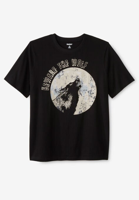 KingSize Seasonal Graphic Tee, WEREWOLF, hi-res image number null