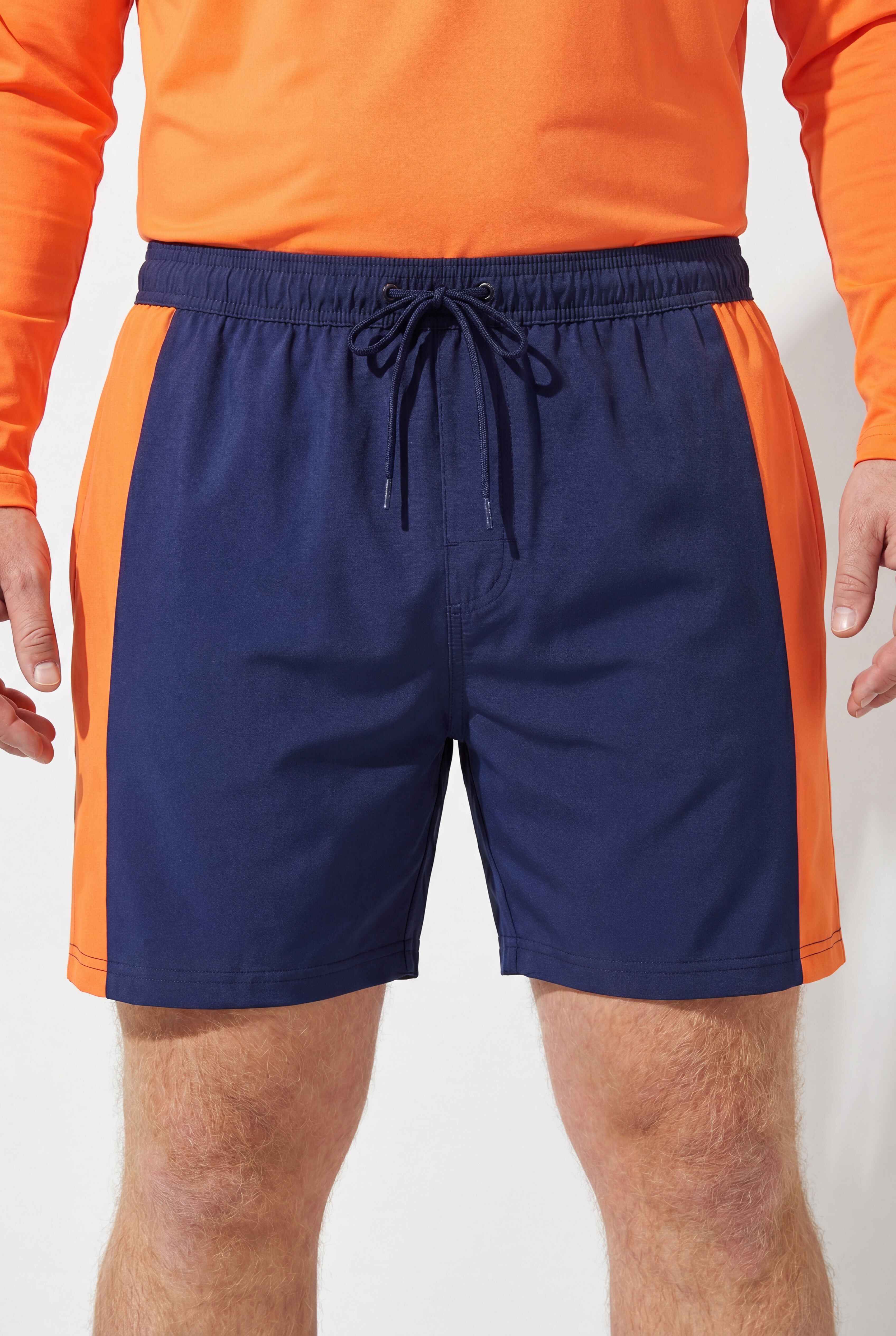 5" Contrast Swim Shorts with Super Stretch Liner