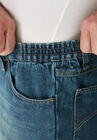 Liberty Blues™ Relaxed-Fit Side Elastic 5-Pocket Jeans, , alternate image number null