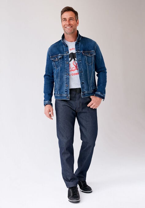 Levi's® 501® Shrink-To-Fit™ Straight Leg Jeans, , alternate image number null