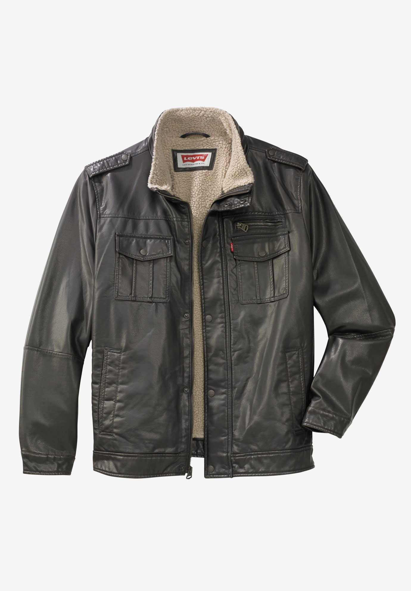 levi's faux leather jacket