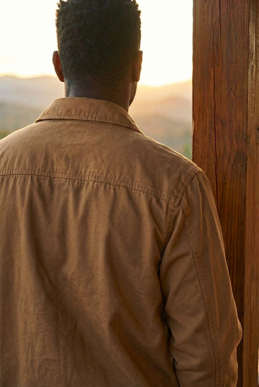9 Pocket Twill Utility Jacket, MAPLE BROWN, alternate image number 3