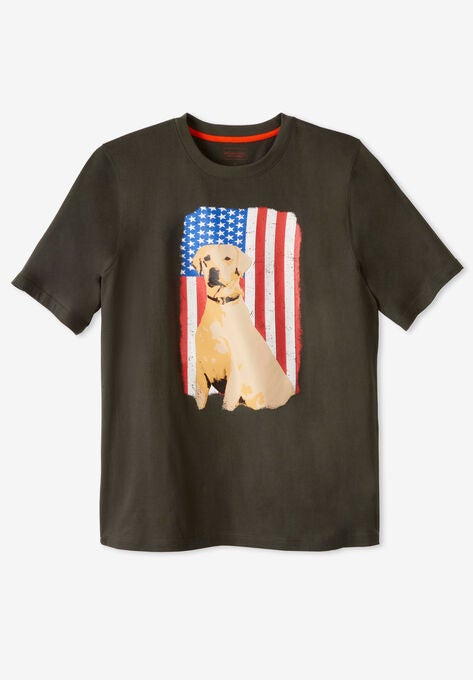 Boulder Creek® Nature Graphic Tee, AMERICAN LAB, hi-res image number null
