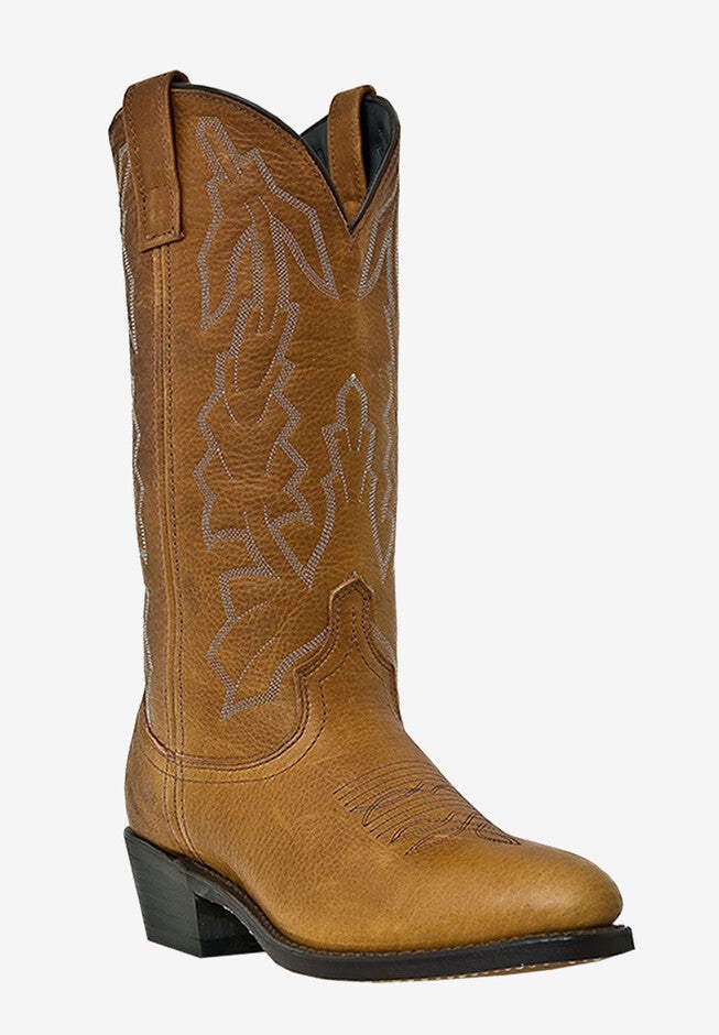 Laredo 13 inches Cowboy Heel Boots, BROWN, hi-res image number null