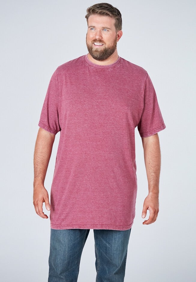 Longer-Length Short-Sleeve T-Shirt, , alternate image number 1